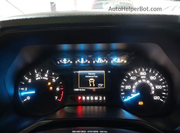 1FTEX1EP1GFD08444 2016 FORD F150 Белый Вид задних сидений