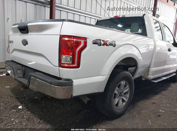 1FTEX1EP1GFD08444 2016 FORD F150 Белый Вид спереди