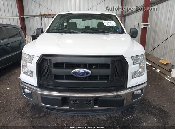 1FTEX1EP1GFD08444 2016 FORD F150 Белый Вид щитка приборов