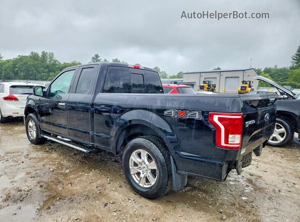 1FTEX1EP1GFD28323 2016 FORD F150 Black უკანა მარცხენა