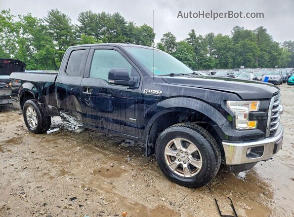 1FTEX1EP1GFD28323 2016 FORD F150 Black წინა მარჯვენა