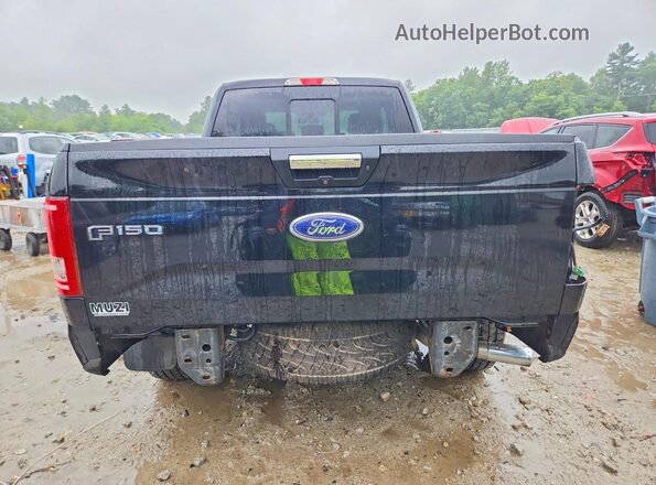 1FTEX1EP1GFD28323 2016 FORD F150 Black უკანა ხედი