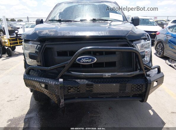 1FTEX1EP1GKD29513 2016 FORD F150 Черный Вид спереди