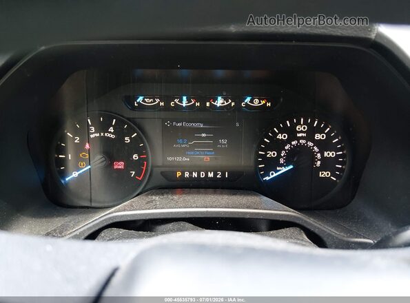 1FTEX1EP1GKD29513 2016 FORD F150 Черный Вид задних сидений