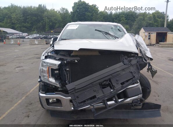 1FTEX1EP1JFA53382 2018 FORD F150 Silver Vista del cuadro de instrumentos