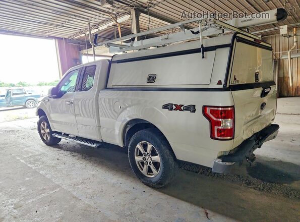 1FTEX1EP1JFB10969 2018 FORD F150 White Задня ліва чверть