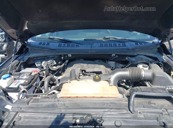 1FTEX1EP1JKD29938 2018 FORD F150 Blue Vista trasera