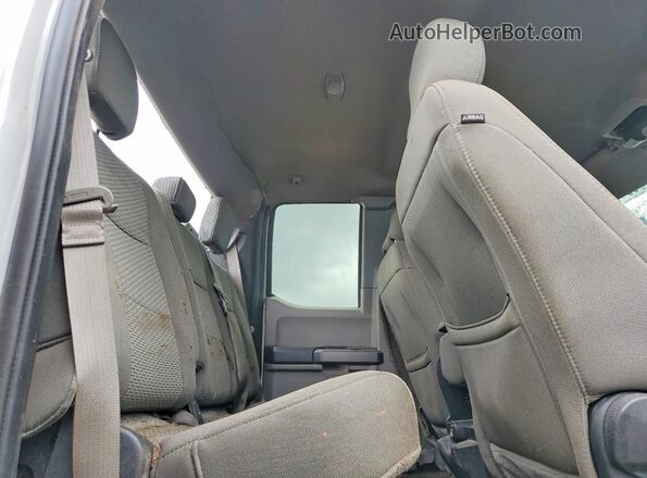 1FTEX1EP1KFC59187 2019 FORD F150 White Rear seats view
