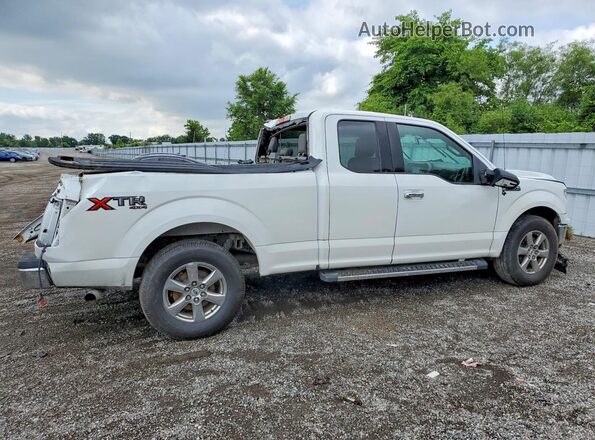 1FTEX1EP1KFC59187 2019 FORD F150 White Rear right