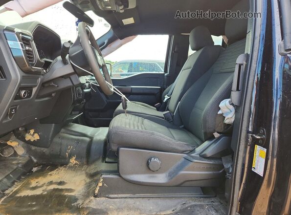 1FTEX1EP1PKF80290 2023 FORD F150 Blue Widok wnętrza z przodu