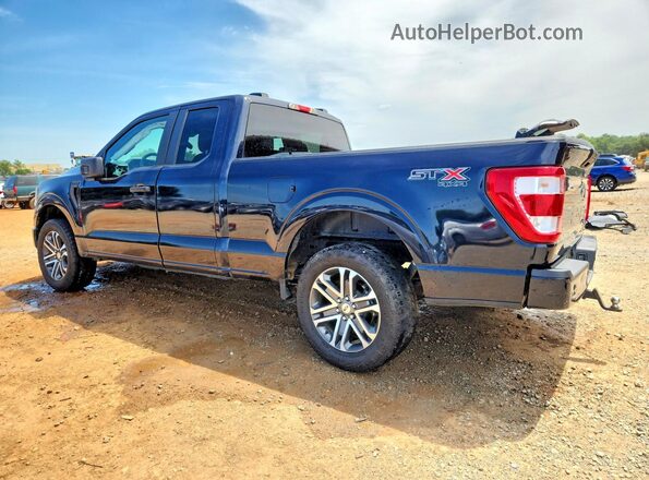 1FTEX1EP1PKF80290 2023 FORD F150 Blue Tył lewy