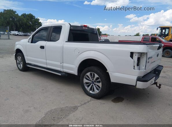 1FTEX1EP2HKD25987 2017 FORD F150 White უკანა მარცხენა