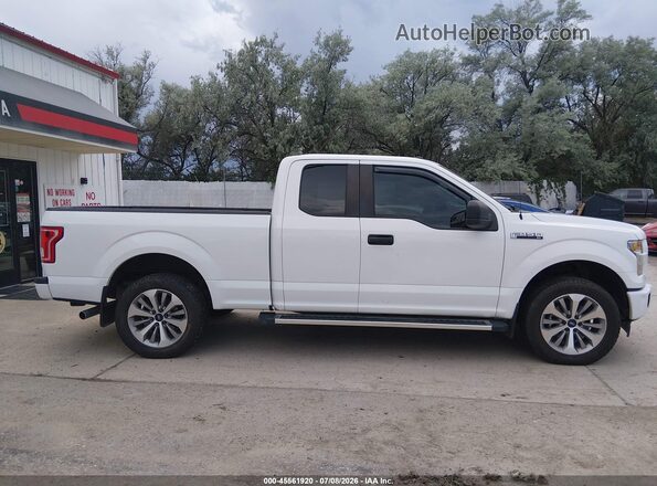 1FTEX1EP2HKD25987 2017 FORD F150 White სალონის 360-გრადუსიანი ხედი