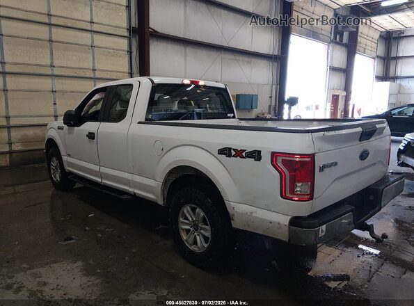 1FTEX1EP2HKD84098 2017 FORD F150 White Trasero izquierdo