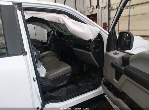 1FTEX1EP2HKD84098 2017 FORD F150 White Vista interior delantera