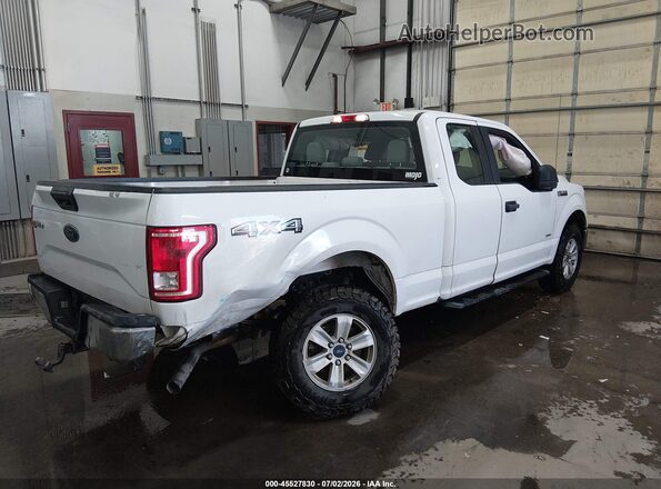 1FTEX1EP2HKD84098 2017 FORD F150 White Trasero derecho