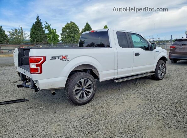 1FTEX1EP2KFA18433 2019 FORD F150 White Trasero derecho