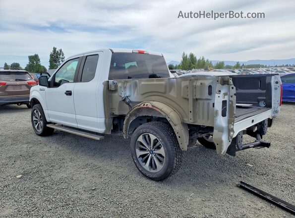 1FTEX1EP2KFA18433 2019 FORD F150 White Trasero izquierdo