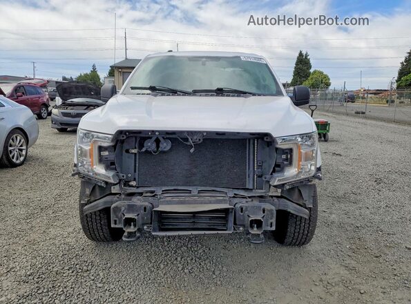 1FTEX1EP2KFA18433 2019 FORD F150 White Vista frontal