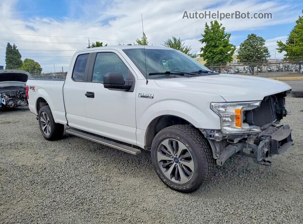 1FTEX1EP2KFA18433 2019 FORD F150 White Delantero derecho