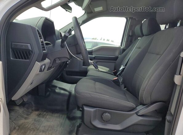 1FTEX1EP2KFA18433 2019 FORD F150 White Vista interior delantera