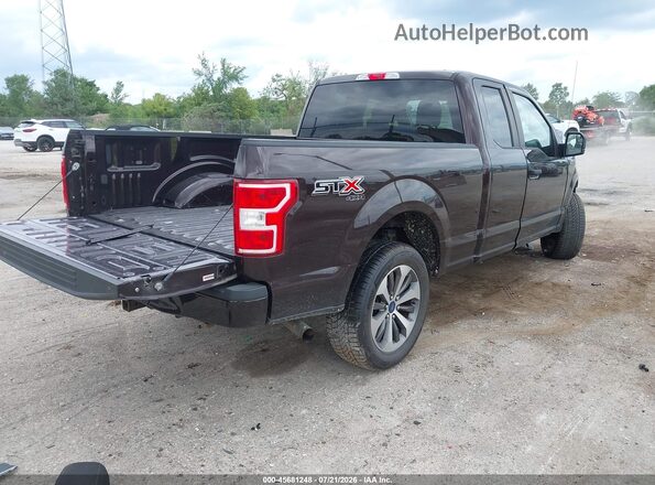 1FTEX1EP2KKC83005 2019 FORD F150 Burgundy უკანა მარჯვენა