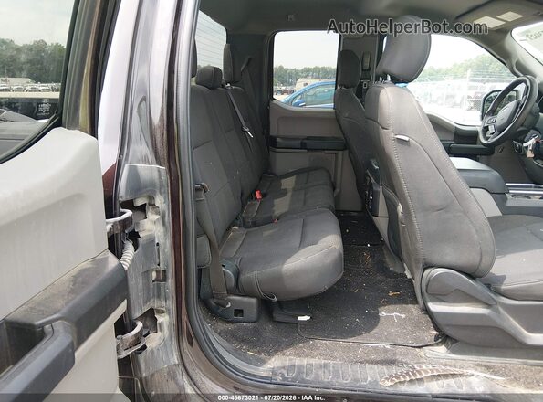 1FTEX1EP2KKD80513 2019 FORD F150 Black Vista de la etiqueta del VIN
