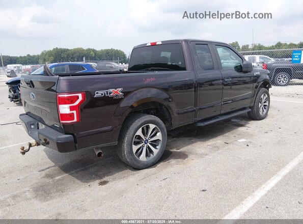 1FTEX1EP2KKD80513 2019 FORD F150 Black Trasero derecho