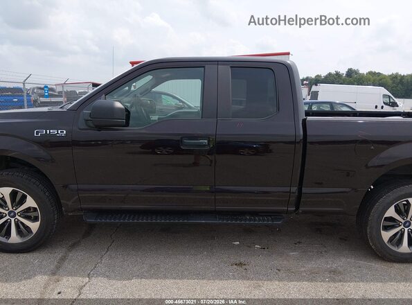 1FTEX1EP2KKD80513 2019 FORD F150 Black 