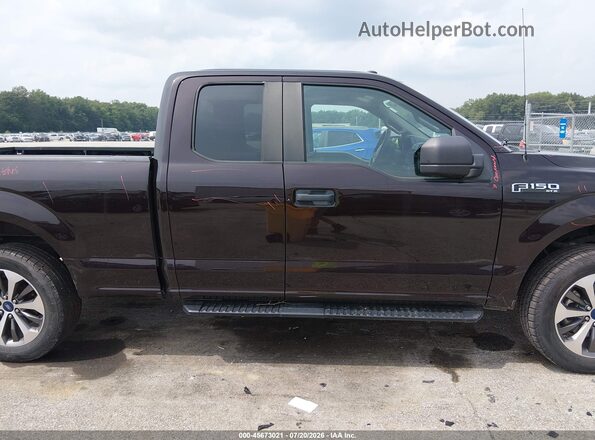 1FTEX1EP2KKD80513 2019 FORD F150 Black Vista interior de 360 grados