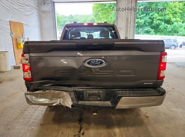 1FTEX1EP2NFC45867 2022 FORD F150 Серый Вид сзади