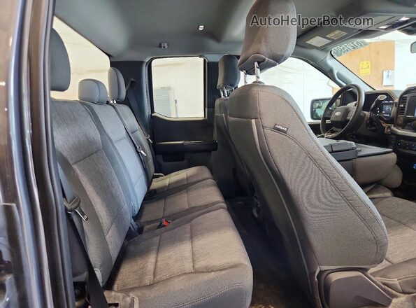 1FTEX1EP2NFC45867 2022 FORD F150 Серый Вид задних сидений