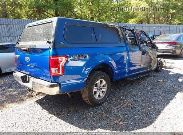 1FTEX1EP3GFC10757 2016 FORD F150 Blue უკანა მარჯვენა