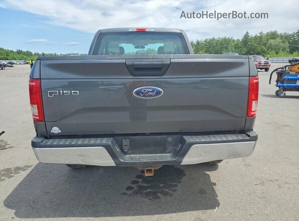 1FTEX1EP3GFC53494 2016 FORD F150 Серый Вид сзади