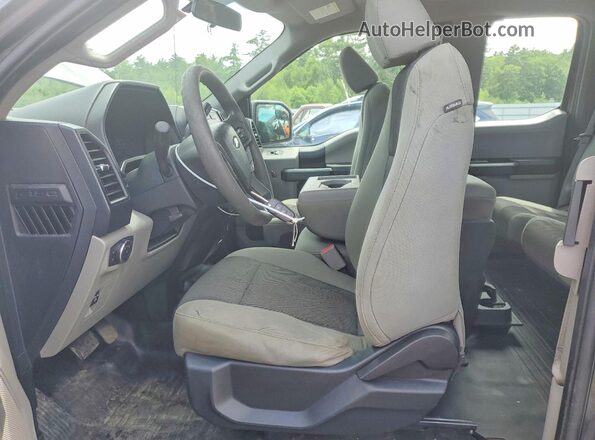 1FTEX1EP3GFC53494 2016 FORD F150 Серый Вид салона спереди