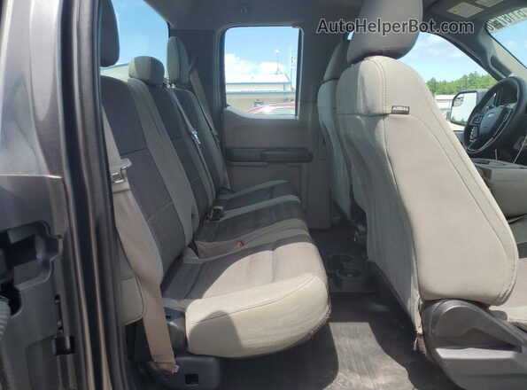 1FTEX1EP3GFC53494 2016 FORD F150 Серый Вид задних сидений