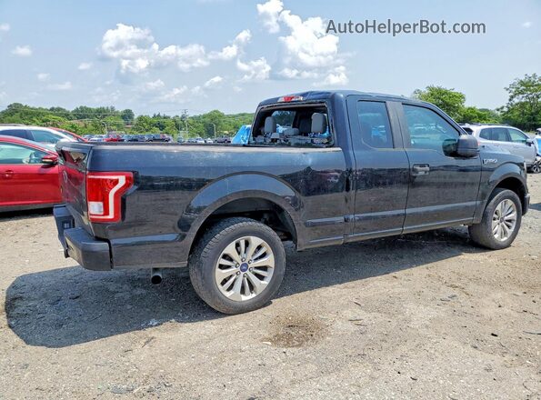 1FTEX1EP3GFC72871 2016 FORD F150 Black Tył prawy