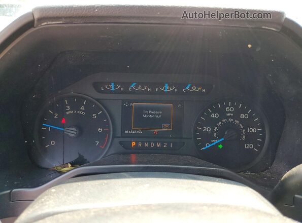 1FTEX1EP3GFC72871 2016 FORD F150 Black Widok zestawu wskaźników