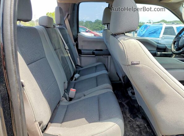 1FTEX1EP3GFC72871 2016 FORD F150 Black Widok tylnych siedzeń
