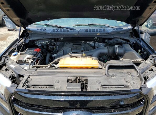 1FTEX1EP3GFC72871 2016 FORD F150 Black Widok wnętrza z tyłu