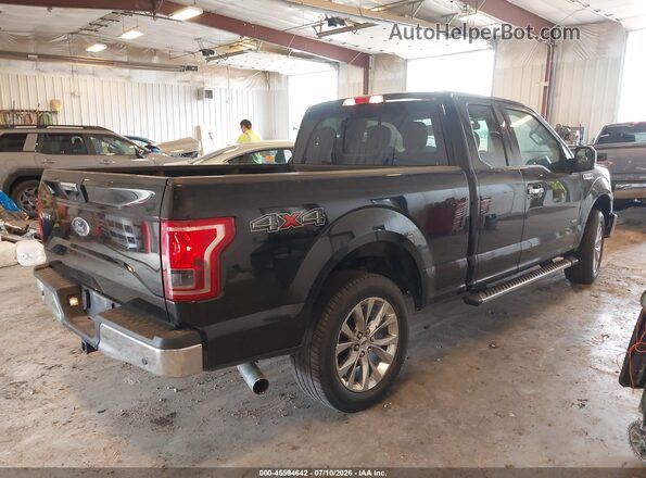 1FTEX1EP3HFA65897 2017 FORD F150 Black Trasero derecho