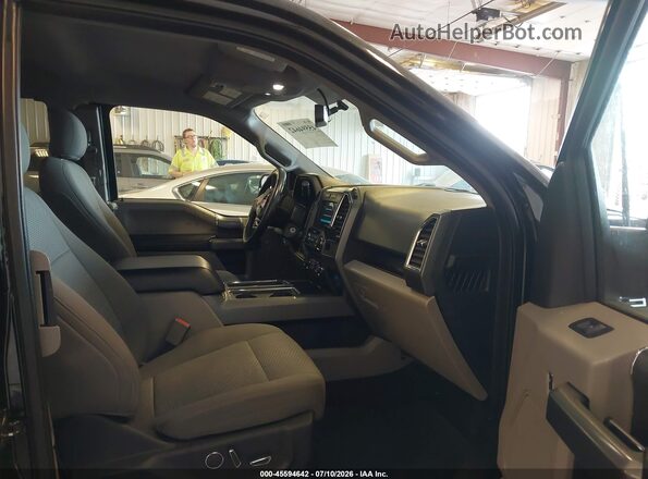 1FTEX1EP3HFA65897 2017 FORD F150 Black Vista interior delantera