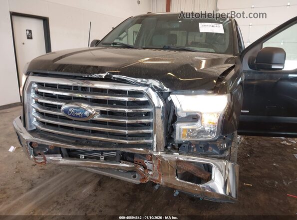 1FTEX1EP3HFA65897 2017 FORD F150 Black Vista frontal