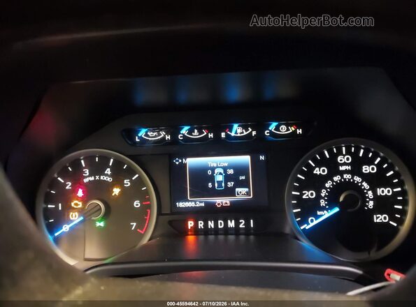 1FTEX1EP3HFA65897 2017 FORD F150 Black Vista de los asientos traseros