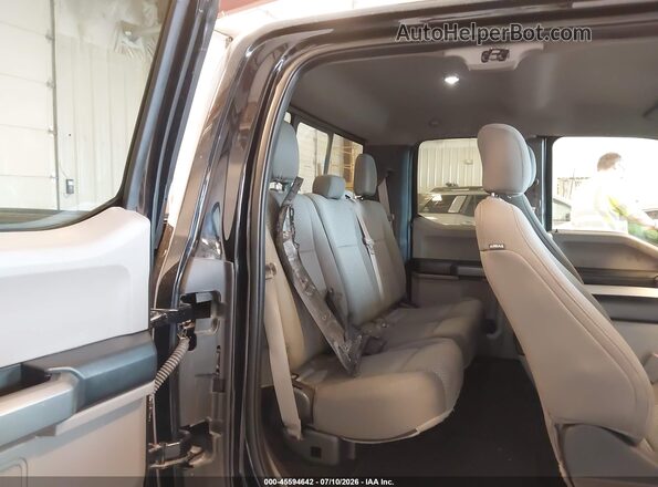 1FTEX1EP3HFA65897 2017 FORD F150 Black Vista de la etiqueta del VIN