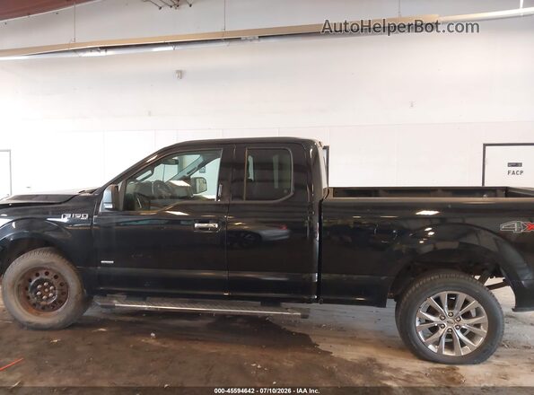 1FTEX1EP3HFA65897 2017 FORD F150 Black Vista interior de 360 grados