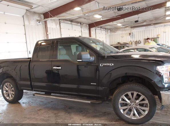 1FTEX1EP3HFA65897 2017 FORD F150 Black Vista interior trasera