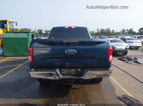 1FTEX1EP3HFB91161 2017 FORD F150 Blue 