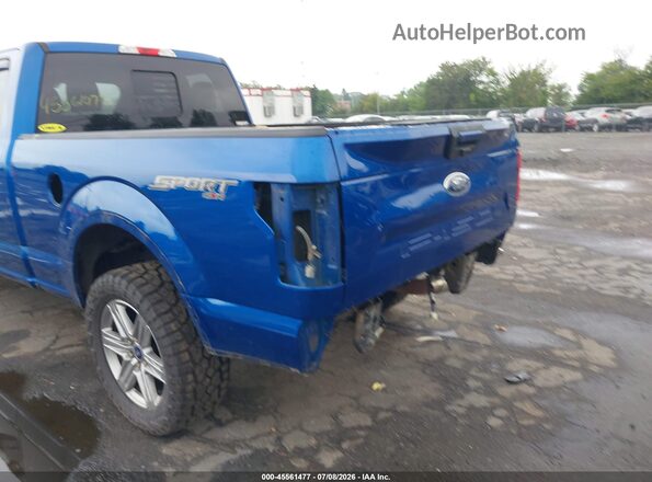 1FTEX1EP3JFD80964 2018 FORD F150 Blue Vista frontal