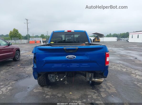 1FTEX1EP3JFD80964 2018 FORD F150 Blue 
